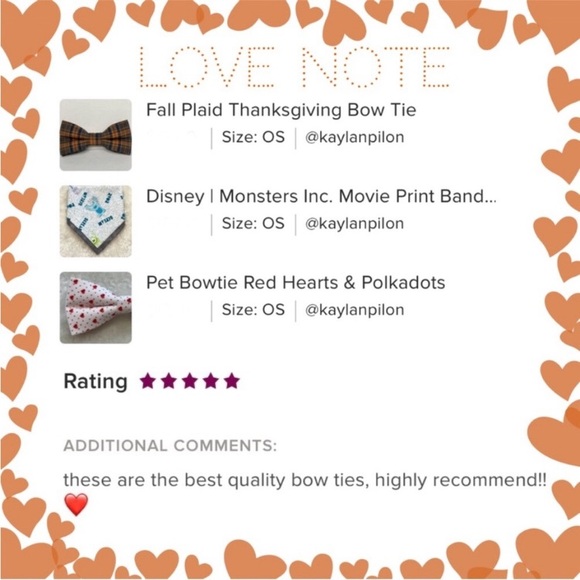 Reggie in Bowties | Medium Bandana - Picture 8 of 10